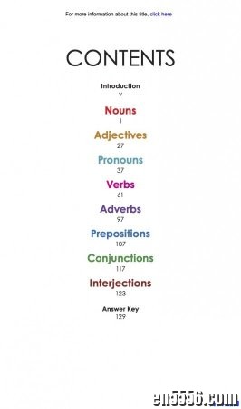 彩色图解语法手册（高清PDF）Just Enough English Grammar Illustrated (3rd version)929 作者:one 帖子ID:256709 