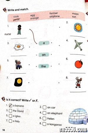 幼儿英语语法入门1 扫描版+答案5389 作者:one 帖子ID:256726 