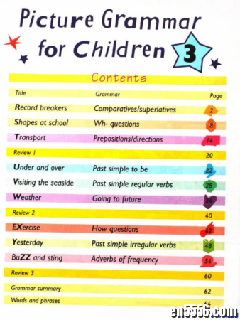 Picture Grammar for Children by David Vale（儿童语法图画书5册PDF）7654 作者:one 帖子ID:256783 