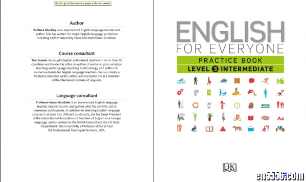 DK 全民英语三级中级课程与作业 English for Everyone Level 3 Intermediate Course &amp; Practice Book 2016 (2本)6287 作者:one 帖子ID:256787 