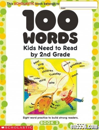 【高清原版3本】1-3年级小朋友英语阅读100个必备单词 100 Words Kids Need to Read1671 作者:one 帖子ID:256839 