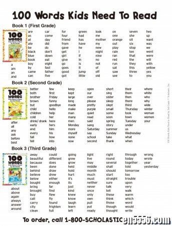 【高清原版3本】1-3年级小朋友英语阅读100个必备单词 100 Words Kids Need to Read475 作者:one 帖子ID:256839 
