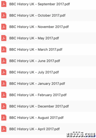 BBC history Magzine 2017合集445 作者:one 帖子ID:256840 
