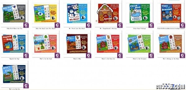 Interactive Vocabulary Books互动单词书，一套13本5390 作者:one 帖子ID:256858 