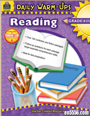 小学英语阅读理解Daily warm-ups Reading Grade 1-Grade 8共8册3285 作者:one 帖子ID:256898 