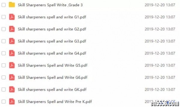 最经典的Skill Sharpeners系列之Spell and Write5142 作者:one 帖子ID:256927 