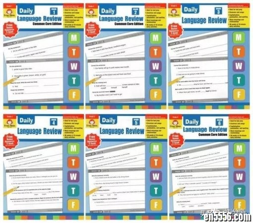 Evan-moor美国小学英语“一课一练” Daily Language Review Grade 1-89736 作者:one 帖子ID:256931 