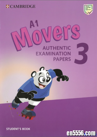剑桥少儿英语考试二级(Movers)官方真题2018新版真题1~3共9套747 作者:one 帖子ID:257000 
