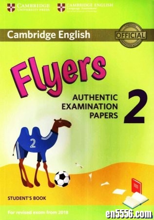 剑桥少儿英语考试三级(Flyers)官方真题2018新版真题1~3共9套 带音频 已全6545 作者:one 帖子ID:257001 