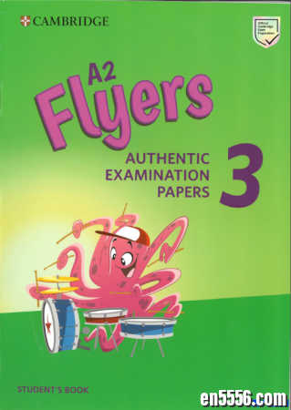 剑桥少儿英语考试三级(Flyers)官方真题2018新版真题1~3共9套 带音频 已全3729 作者:one 帖子ID:257001 