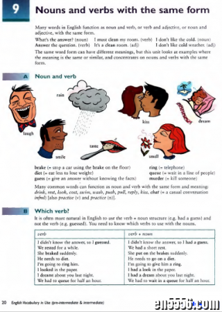 英语在用：剑桥中级英语词汇（英文第二版） Cambridge English Vocabulary in Use Pre- &amp; Intermediate3620 作者:one 帖子ID:257005 