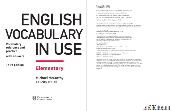 著名剑桥教材English Vocabulary in Use(最新2017版) 高清原版pdf版1834 作者:one 帖子ID:257030 