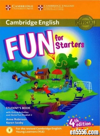 最新剑桥少儿英语（YLE）官方备考教材：Fun for Starters/Movers/Flyers 第4版全套资源，一二三级（百度网盘）1662 作者:one 帖子ID:257045 