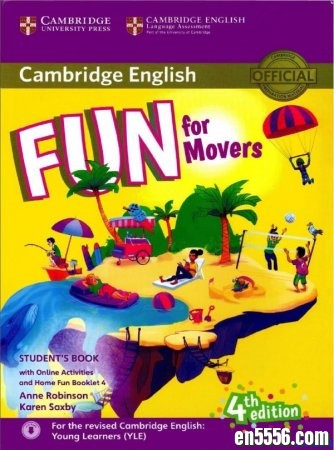 最新剑桥少儿英语（YLE）官方备考教材：Fun for Starters/Movers/Flyers 第4版全套资源，一二三级（百度网盘）1928 作者:one 帖子ID:257045 