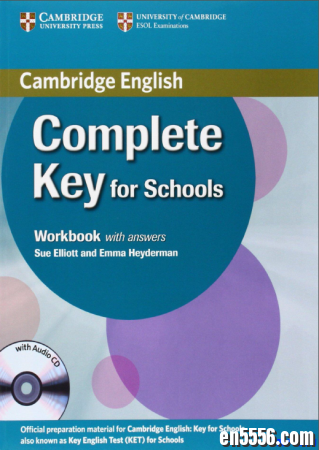 剑桥官方KET备考教材：原版Complete Key for Schools学生书+练习册+教师用书（KET综合教程）9951 作者:one 帖子ID:257061 