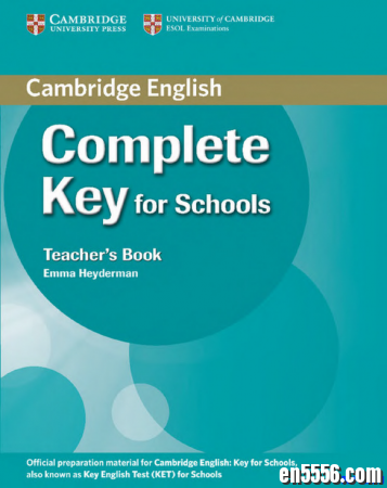 剑桥官方KET备考教材：原版Complete Key for Schools学生书+练习册+教师用书（KET综合教程）2273 作者:one 帖子ID:257061 