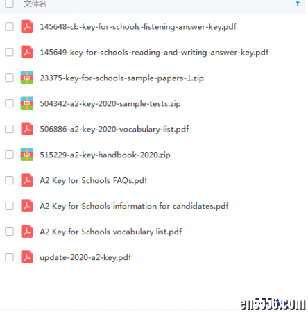 2020 KET 改版 介绍 样题 词汇及 handbook 百度网盘8768 作者:one 帖子ID:257074 