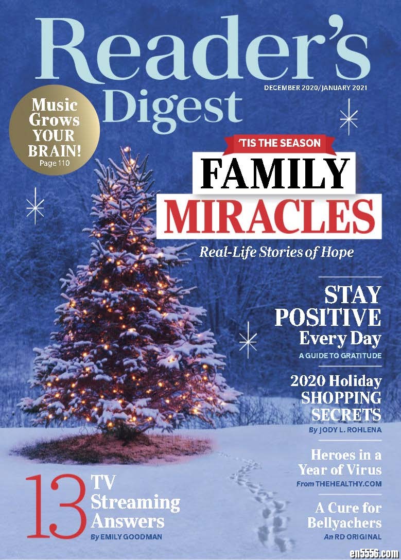 Reader's Digest USA 读者文摘美版2020全年435 作者:nomoo 帖子ID:257208 