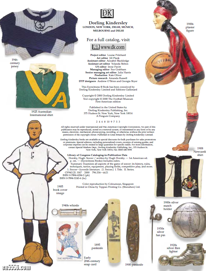 [DK系列] Soccer (DK Eyewitness Books)9045 作者:lj007008 帖子ID:257486 