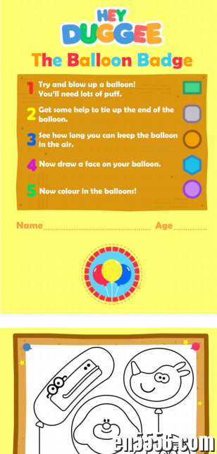 Hey Duggee 嗨!道奇 涂色、连线以及主题手工教材-高清PDF2726 作者:XIXI-HAHA 帖子ID:259950 