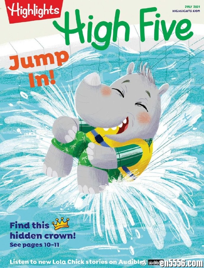 Highlights High Five Magazine 2021年1-7月刊 - Ages 2-65669 作者:沐雨昔年 帖子ID:261635 