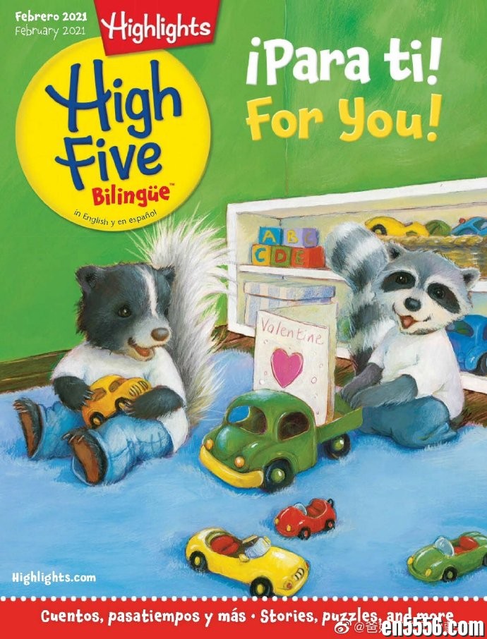 Highlights High Five Bilingüe 2021年1-7月刊 - Ages 2-6 双语杂志3507 作者:沐雨昔年 帖子ID:261636 