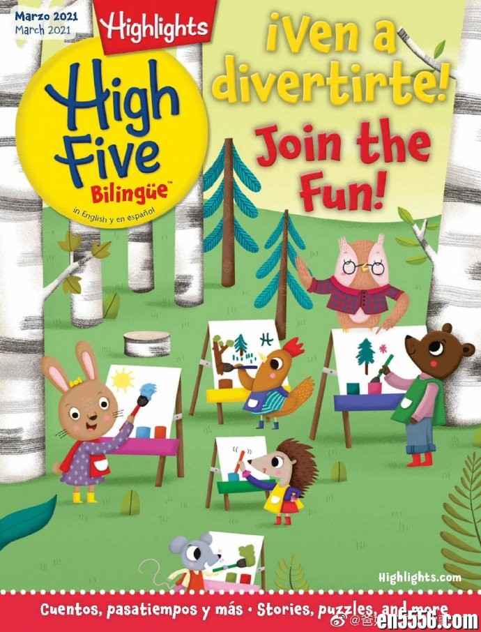 Highlights High Five Bilingüe 2021年1-7月刊 - Ages 2-6 双语杂志1884 作者:沐雨昔年 帖子ID:261636 