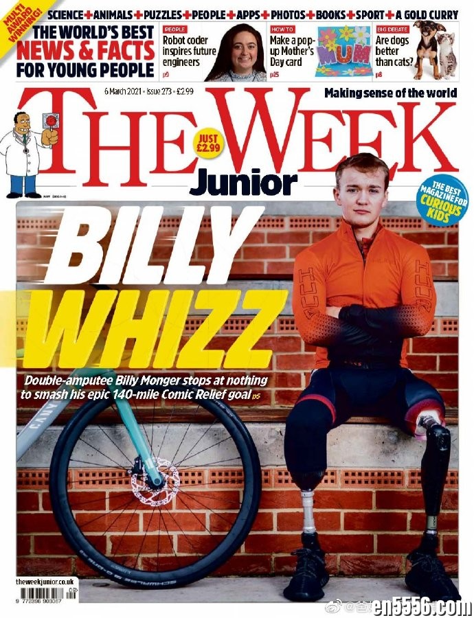 英国杂志 The Week Junior - 2021年1月至6月12日刊403 作者:维他命 帖子ID:261863 