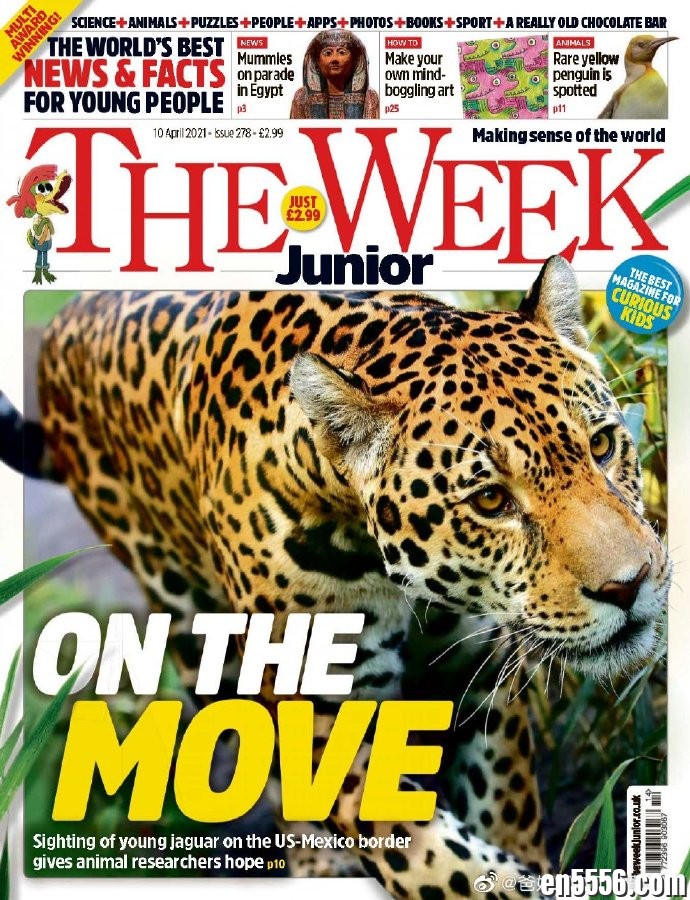 英国杂志 The Week Junior - 2021年1月至6月12日刊7045 作者:维他命 帖子ID:261863 