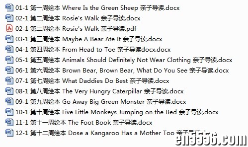52周英语绘本亲子导读4145 作者:wx_6d616c7ffb 帖子ID:261968 