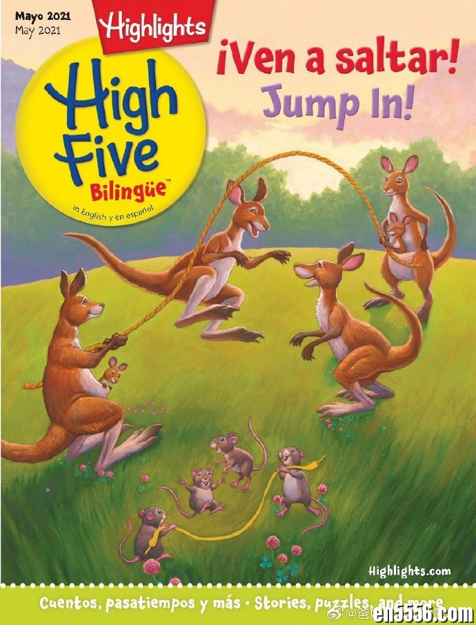 Highlights High Five Bilingüe 2021年1-8月刊 - Ages 2-6 双语杂志533 作者:维他命 帖子ID:261974 