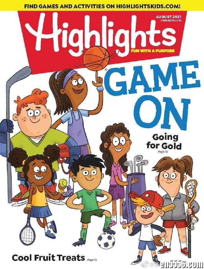 Highlights for Children Magazine 2021年1-8月刊 Ages 6-123813 作者:维他命 帖子ID:261975 
