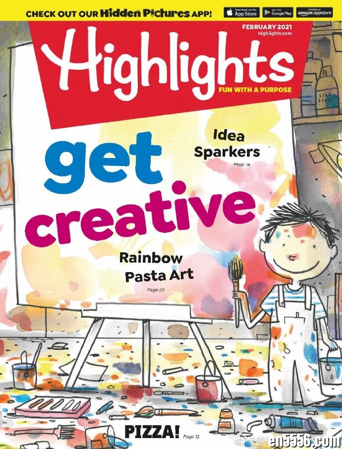Highlights for Children Magazine 2021年1-8月刊 Ages 6-129238 作者:维他命 帖子ID:261975 