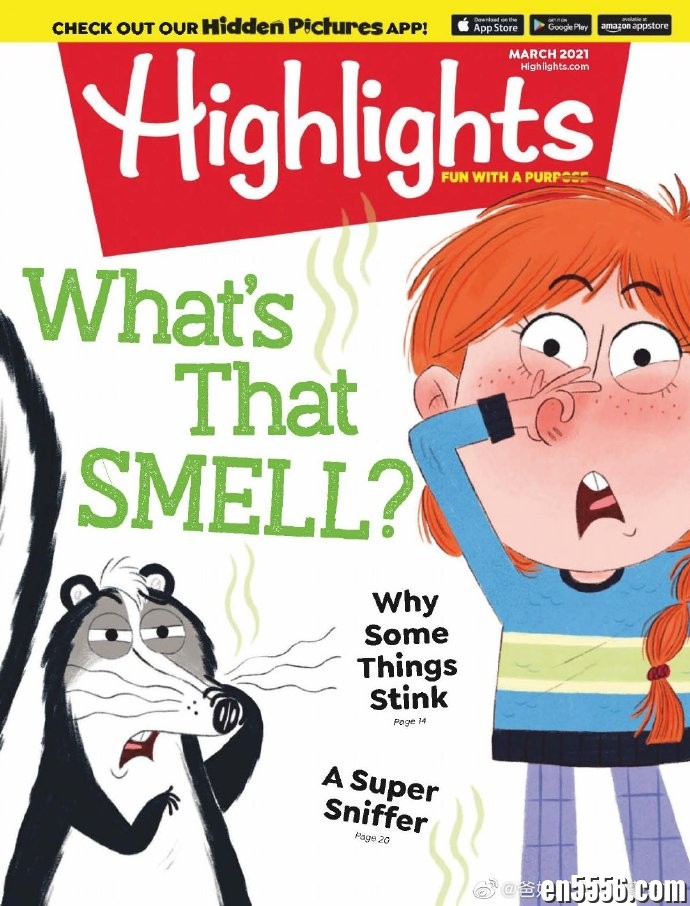 Highlights for Children Magazine 2021年1-8月刊 Ages 6-129279 作者:维他命 帖子ID:261975 