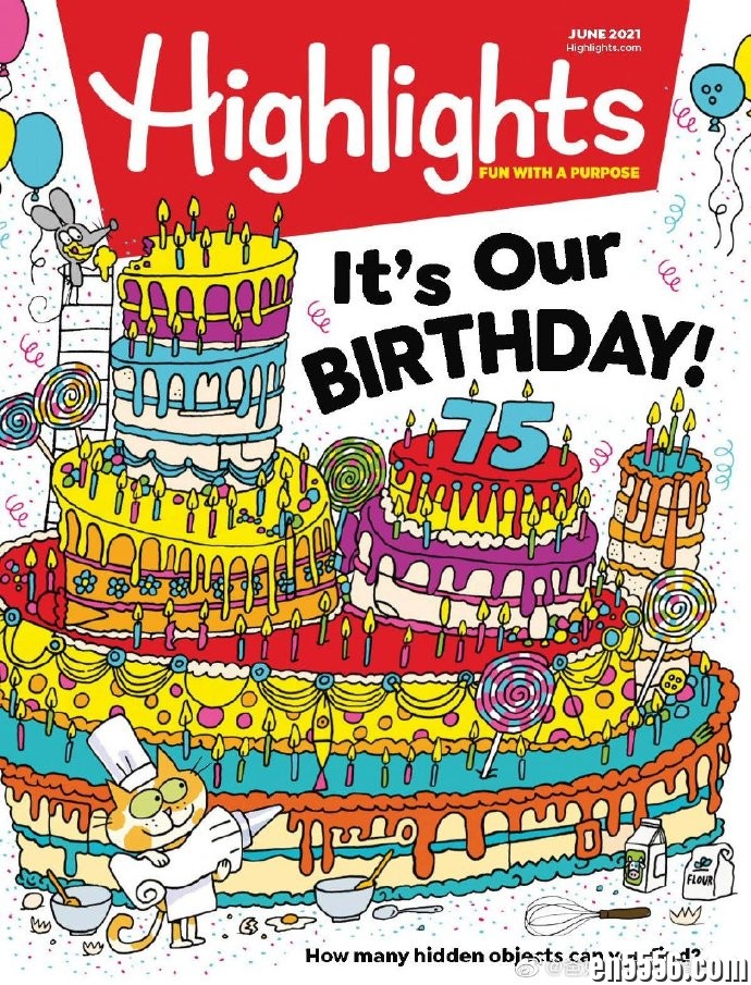 Highlights for Children Magazine 2021年1-8月刊 Ages 6-128987 作者:维他命 帖子ID:261975 