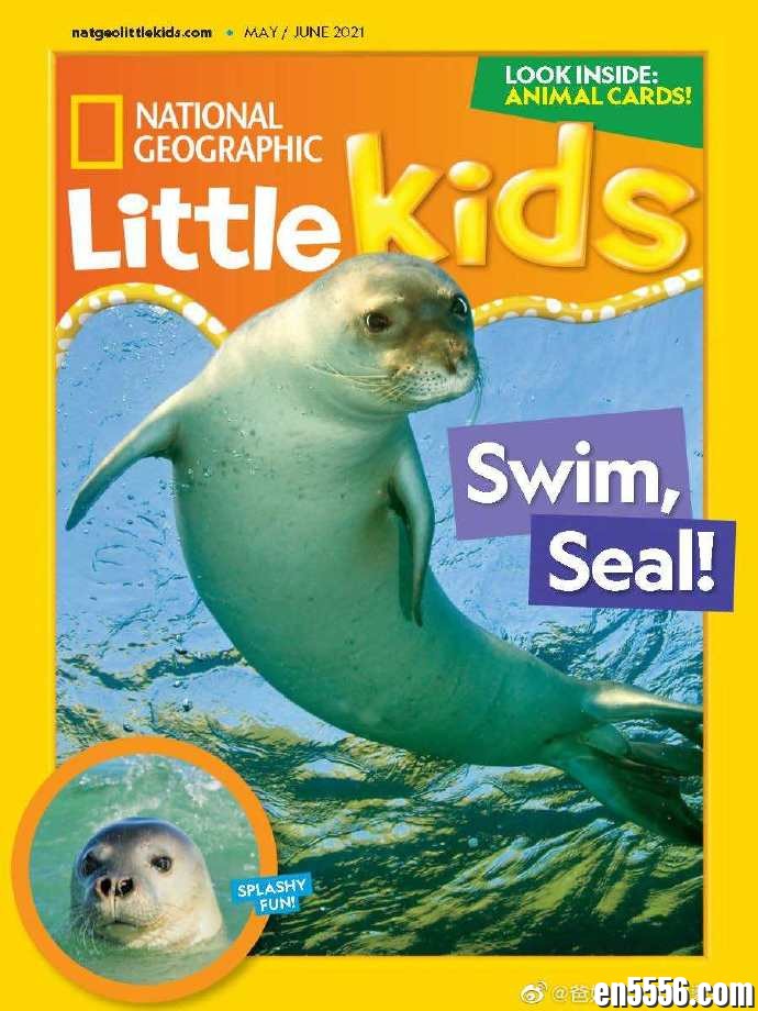 National Geographic Little Kids 2021年1-8 双月刊 美国国家地理幼儿版836 作者:维他命 帖子ID:262027 