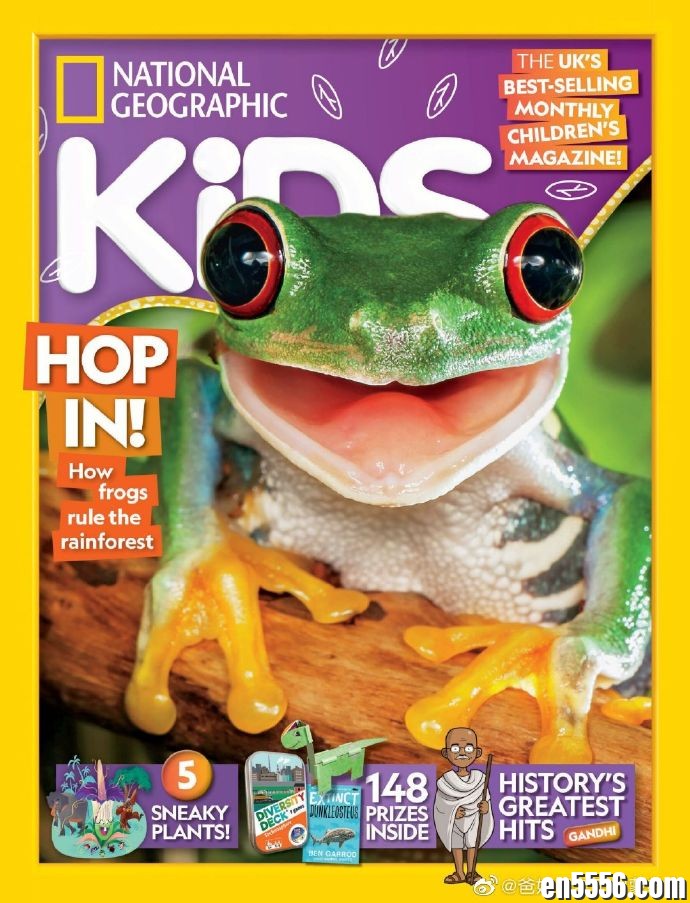 National Geographic Kids 2021年1-8月刊 美国国家地理儿童版杂志 美国版+英国版 US+UK版PDF5187 作者:维他命 帖子ID:262028 