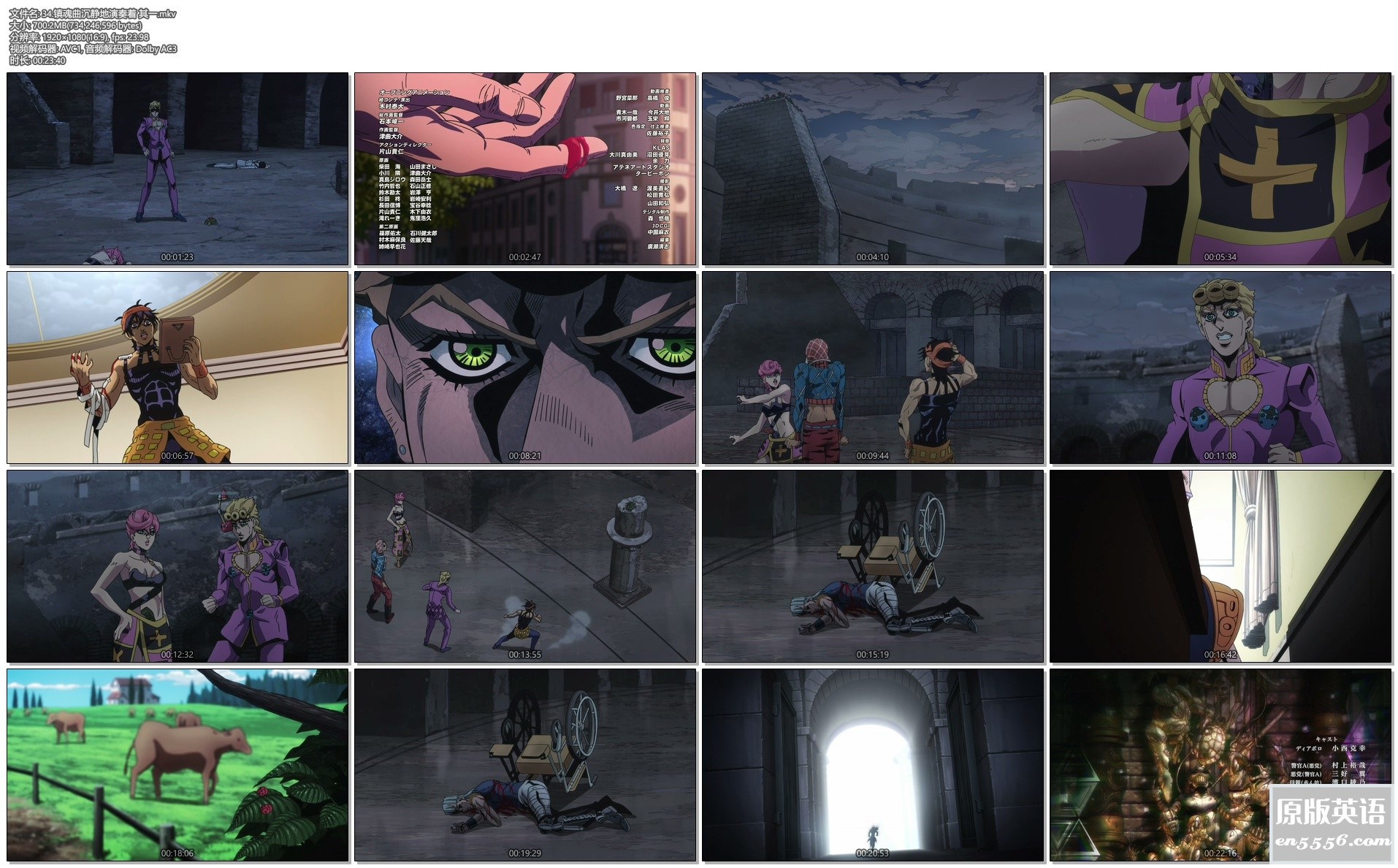[JOJO的奇妙冒险TV版第五部：黄金之风][39集全][百度云网盘][2018][MKV/1080P/压缩包][国日双语发音中日双语字幕][共28.44G]5084 作者:沉睡月亮 帖子ID:262572 