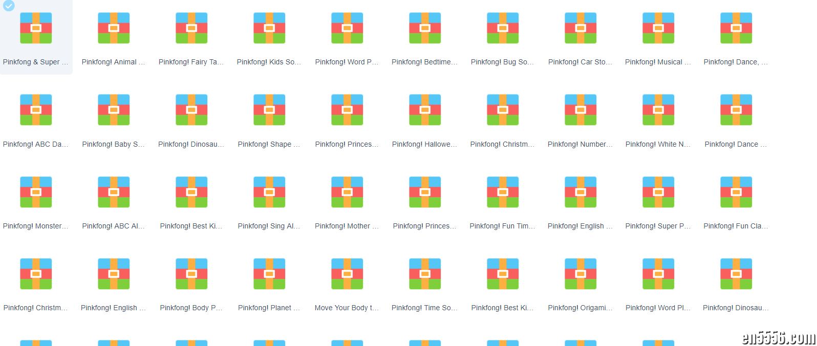 全网收集最全的Pinkfong碰碰狐（中英双文+音频）63 作者:wx_0ac6be01fc 帖子ID:264346 