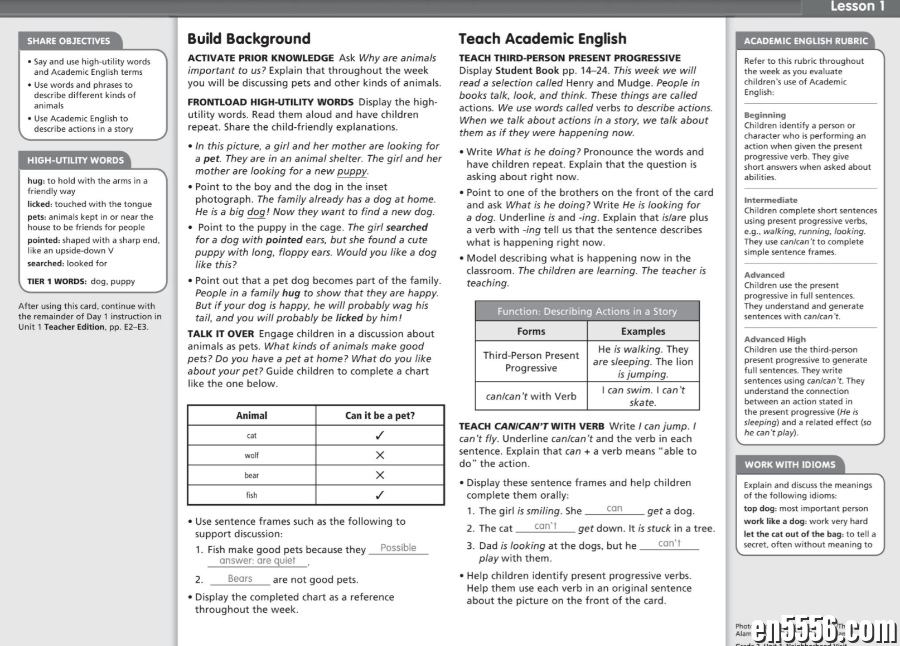 【美国小学口语卡GK-G6全集】Journeys language support card 适合7-11岁127 作者:abc12321 帖子ID:264550 