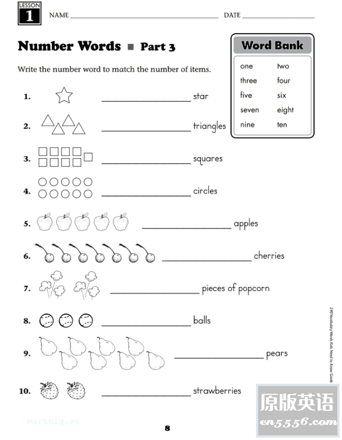 学乐Vocabulary for kids 1-6册全，帮助孩子的词汇库迅速建立，强推！pdf高清5383 作者:abc12321 帖子ID:264630 