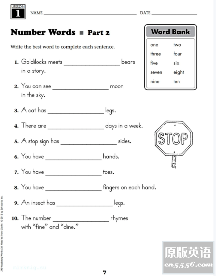 学乐Vocabulary for kids 1-6册全，帮助孩子的词汇库迅速建立，强推！pdf高清61 作者:abc12321 帖子ID:264630 