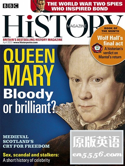 BBC History 历史杂志 2020年，共13期，每本百页，画面精美，内容丰富，原汁原味，值得收藏！1340 作者:大海全是水 帖子ID:264632 