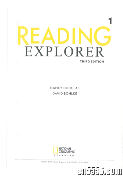 RE 第三版 book 1  ReadingExplorer （12-18岁）1263 作者:wx_e060338295 帖子ID:265084 