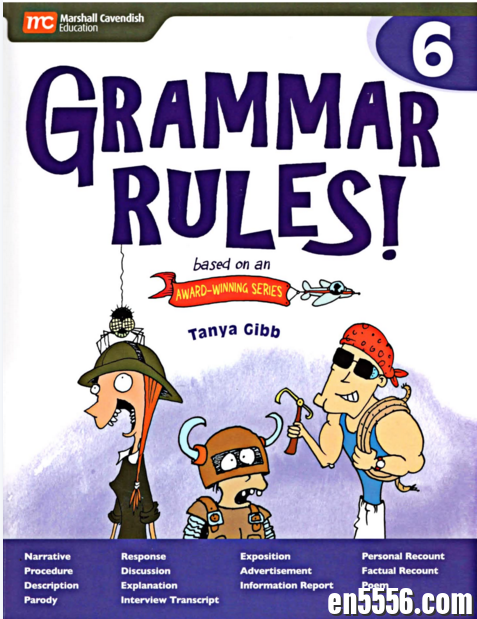 澳洲大奖语法练习册《Grammar Rules 》1-6册带答案8285 作者:wx_f70ea5a265 帖子ID:265764 