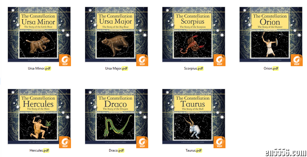 星座 (7 ebooks) 的英文书籍2742 作者:doctoran222 帖子ID:266135 