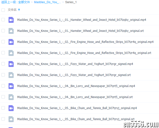 Maddie's Do You Know? （全四季）BBC儿童节目4548 作者:wx_55c3e93356 帖子ID:266271 