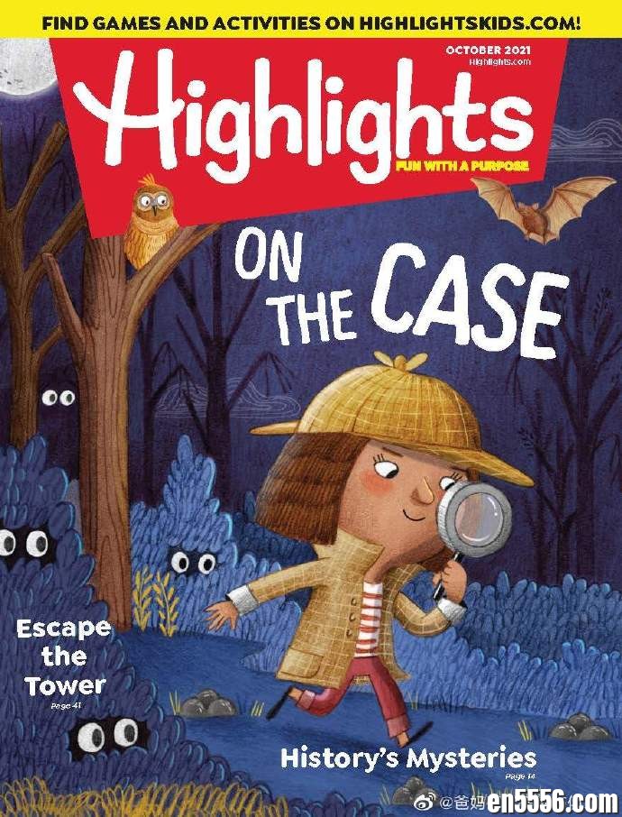 Highlights for Children Magazine 2021年全年刊合集 - 2021年1-12月刊 -  Ages 6-121028 作者:羽化尘 帖子ID:266279 