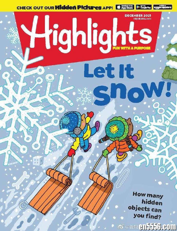 Highlights for Children Magazine 2021年全年刊合集 - 2021年1-12月刊 -  Ages 6-128054 作者:羽化尘 帖子ID:266279 