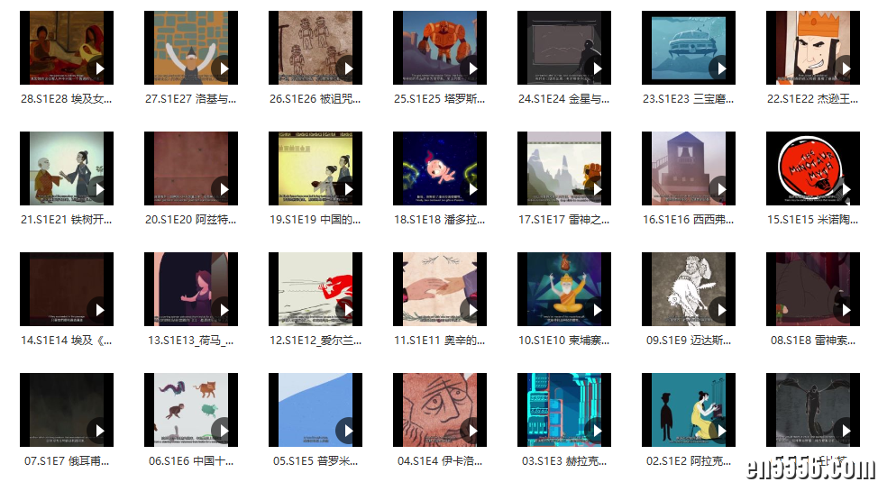 世界各地神话故事合集 《Myths From Around The World 》中英双字幕5400 作者:wx_f70ea5a265 帖子ID:266410 